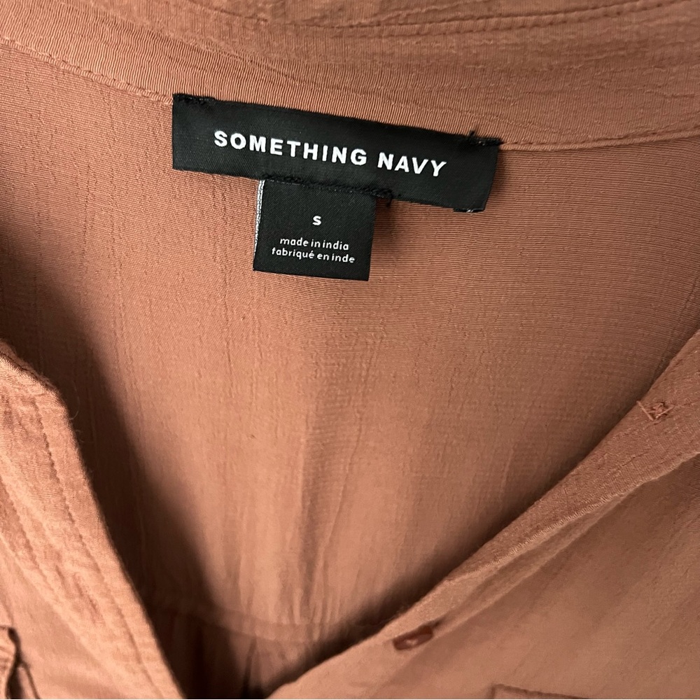 Something Navy Utilitarian Blouse - image 4